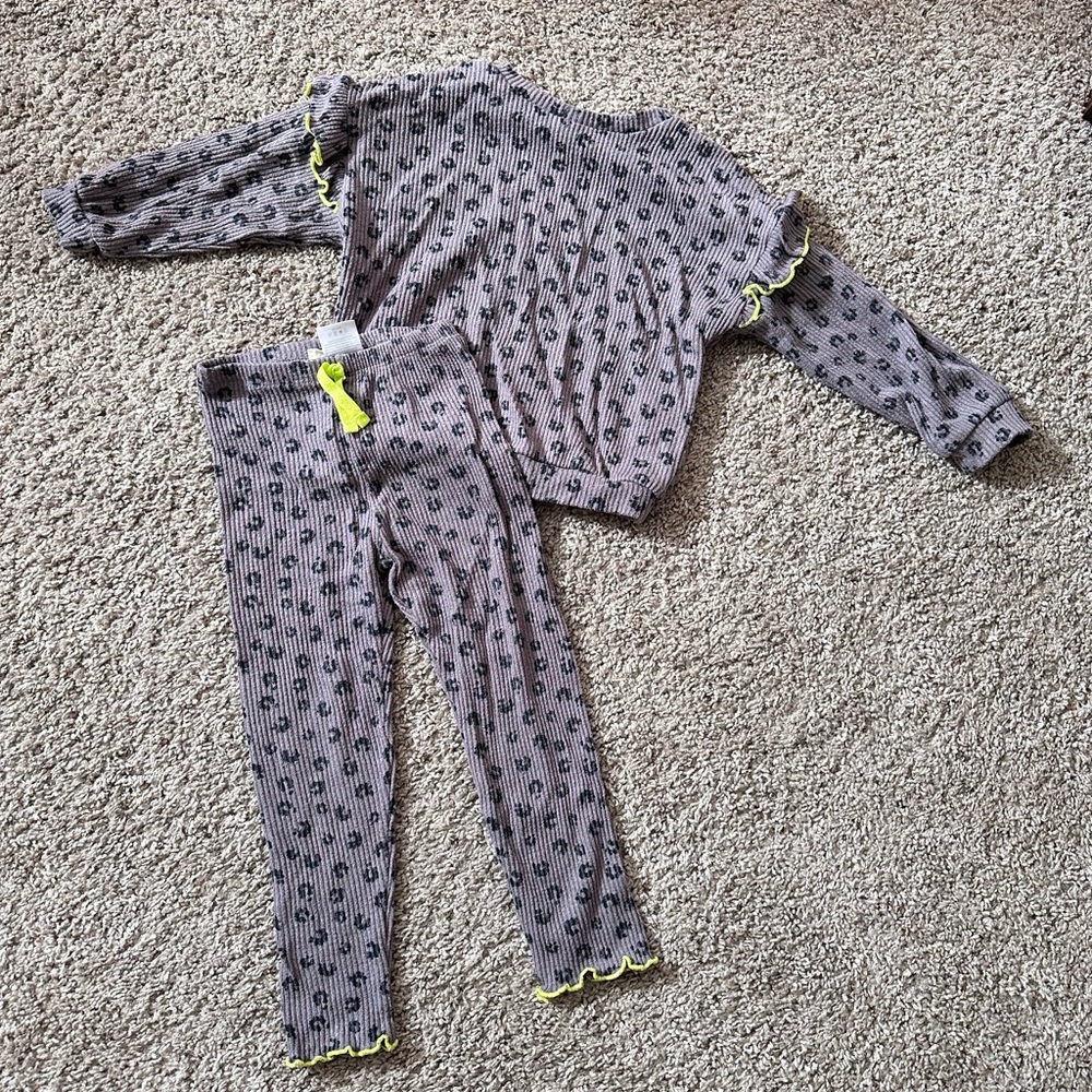 Leopard Print 2 Piece Set